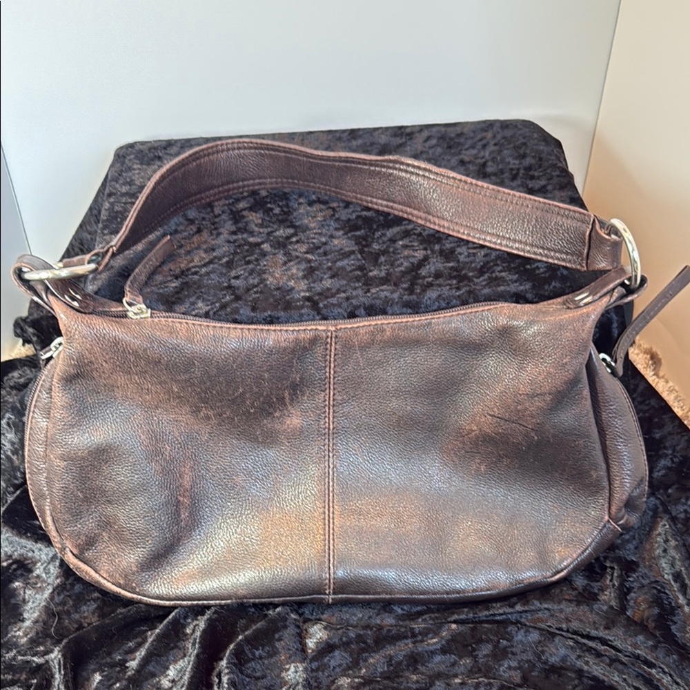 Hobo International Brown Leather Shoulder Bag